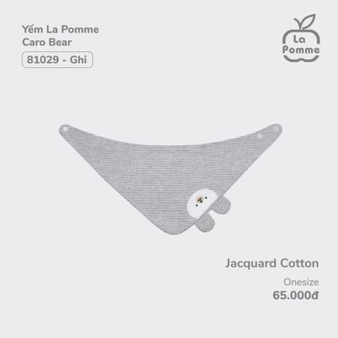 Yếm La Pomme Caro Bear 0214