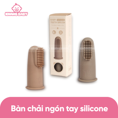 Bàn chải ngón tay Eco Silicone ToBé