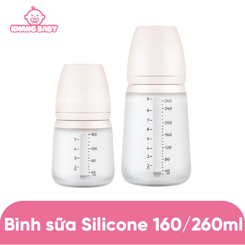 Bình sữa Moyuum silicone Hàn Quốc