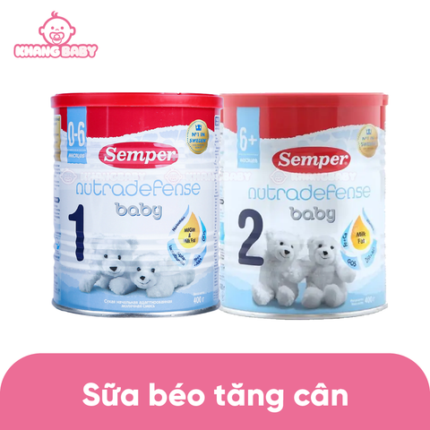 Sữa béo Semper Nga trắng 400g