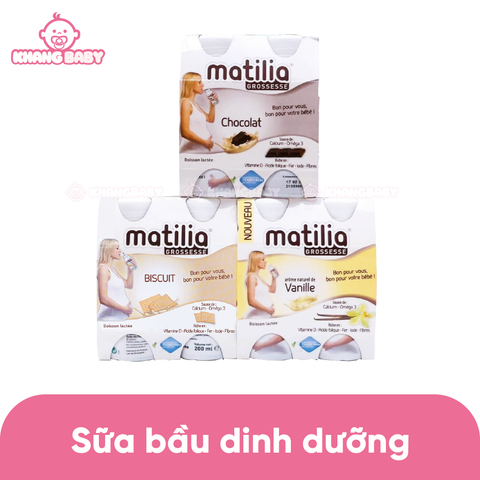 Sữa bầu Matilia Pháp các vị