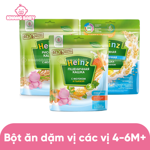 Bột ăn dặm Heinz Nga