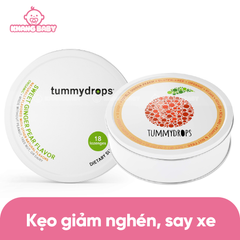 Kẹo ngậm giảm nghén buồn nôn say xe Tummydrops