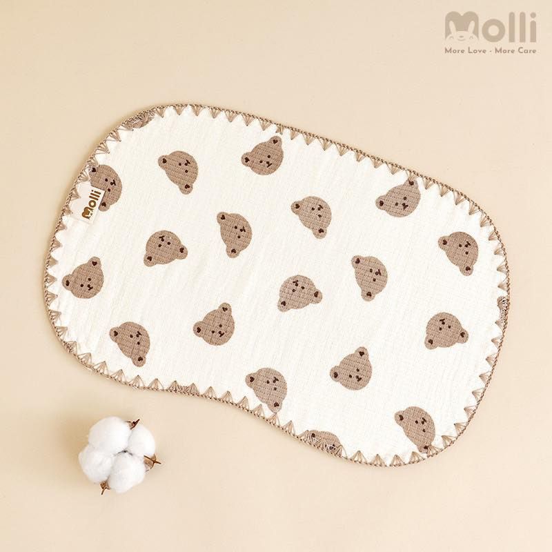 Lót gối sơ sinh Organic Molli