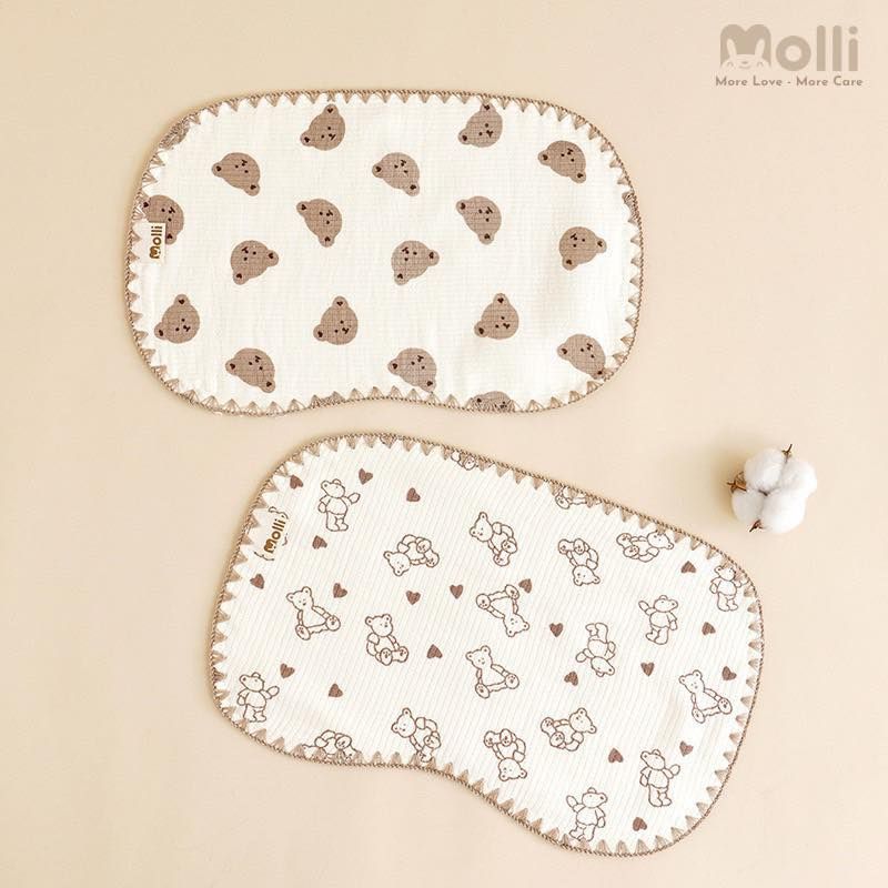 Lót gối sơ sinh Organic Molli