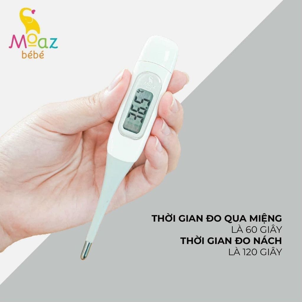 Nhiệt kế kẹp nách Moazbebe MB040