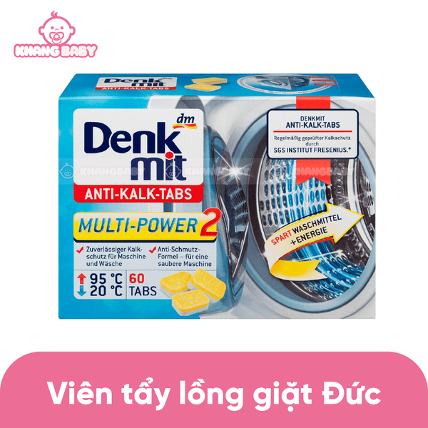 Viên tẩy lồng giặt Denkmit Đức