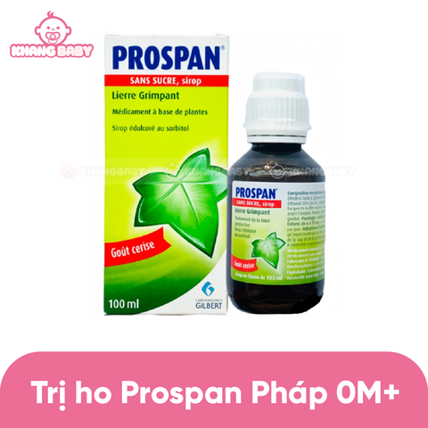 Siro trị ho Prospan Pháp 0M+