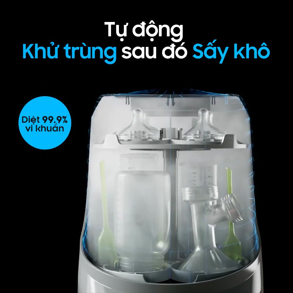 Máy rửa bình sữa Baby Brezza Bottle Washer Pro