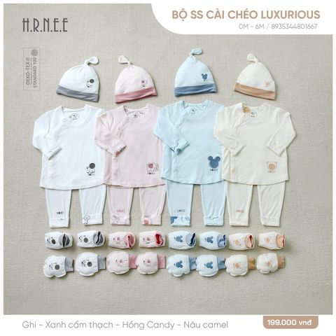 Bộ SS cài chéo HRNEE Luxurious