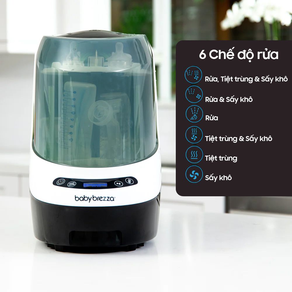 Máy rửa bình sữa Baby Brezza Bottle Washer Pro