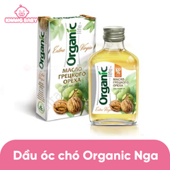 Dầu óc chó ăn dặm Organic Nga 100ml