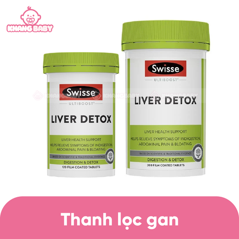 Thải độc gan Swisser Liver Detox