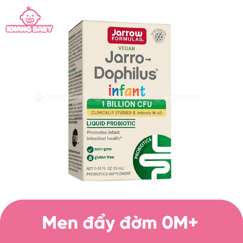 Men đẩy đờm Jarro Dophilus Mỹ 15ml 0M+