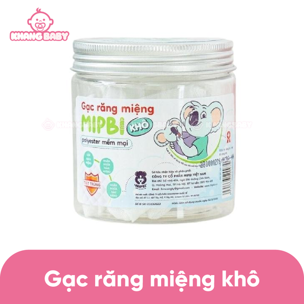 Gạc rơ lưỡi khô Mipbi