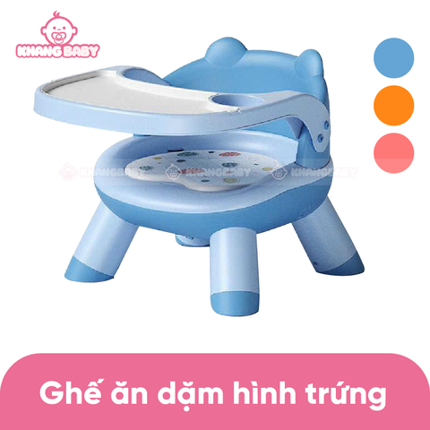 Ghế ăn dặm hình trứng