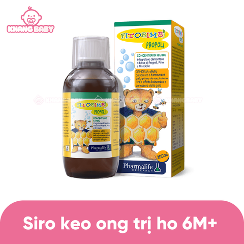 Siro keo ong trị ho Fitobimbi Propolis 6M+