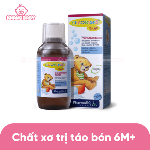 Trị táo bón Fitobimbi Isilax 6M+