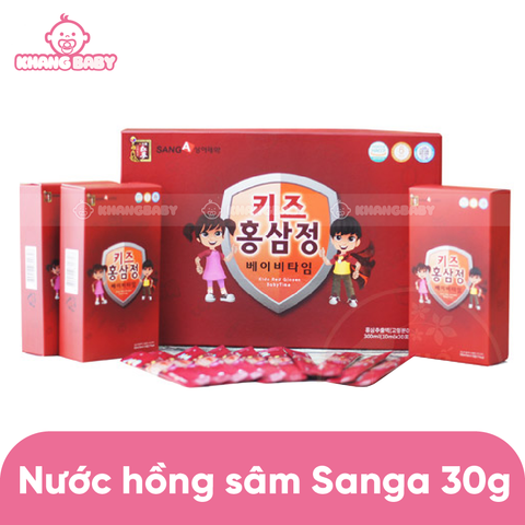 Nước hồng sâm Sanga 30 gói 3Y+