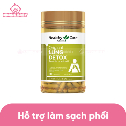 Bổ phế Lung Detox Healthy Care 180 viên