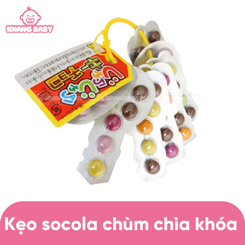 Kẹo socola chùm chìa khóa