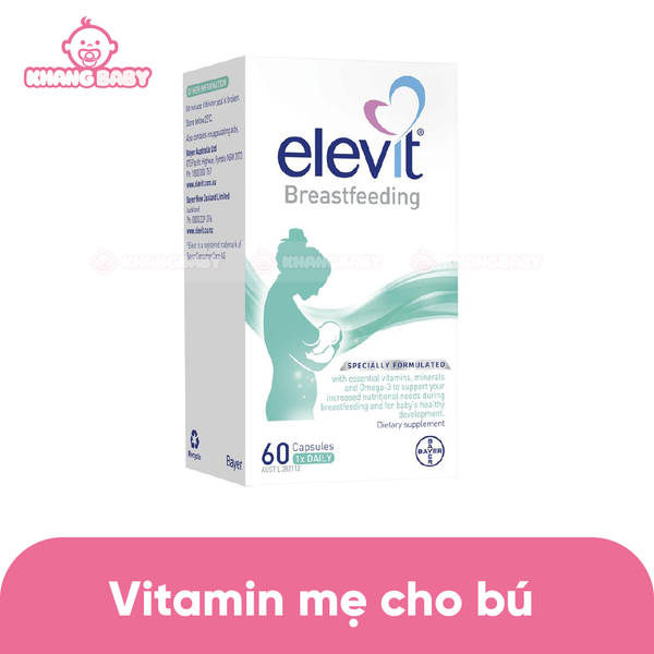 Vitamin cho con bú Elevit breastfeeding
