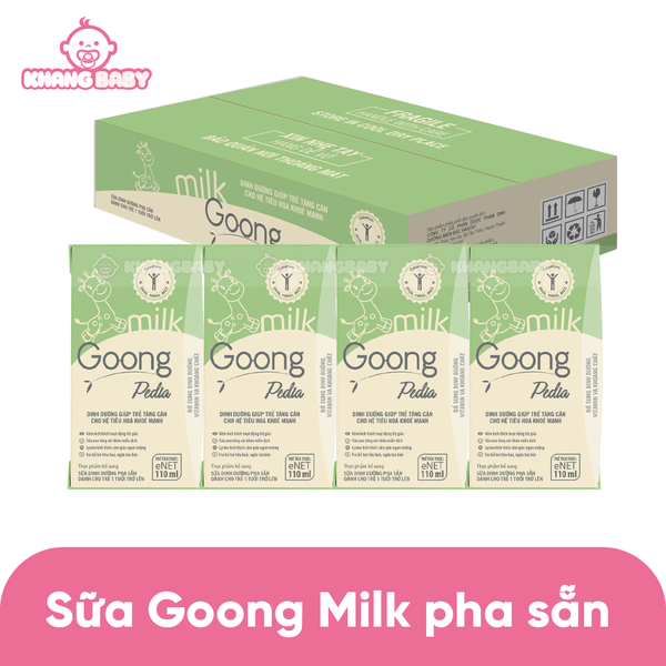 Sữa nước pha sẵn Goong Milk 110ml