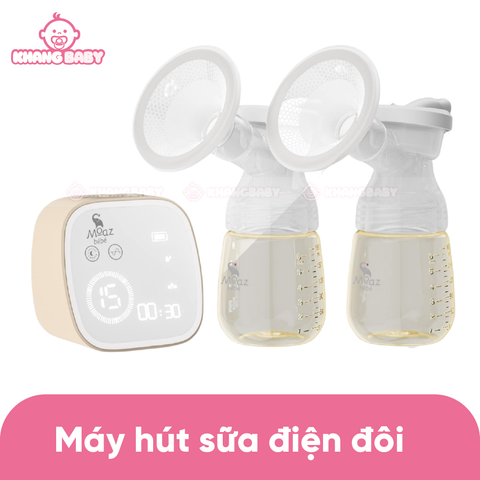 Máy hút sữa điện đôi thông minh Moazbebe MB054