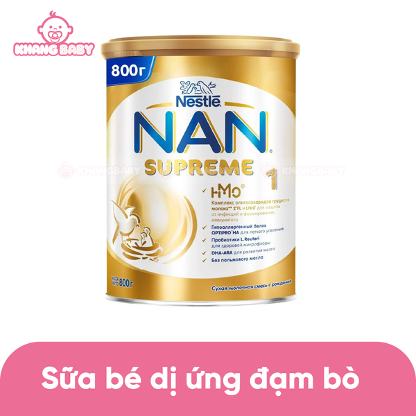 Sữa Nan Supreme cho bé dị ứng đạm bò 800g