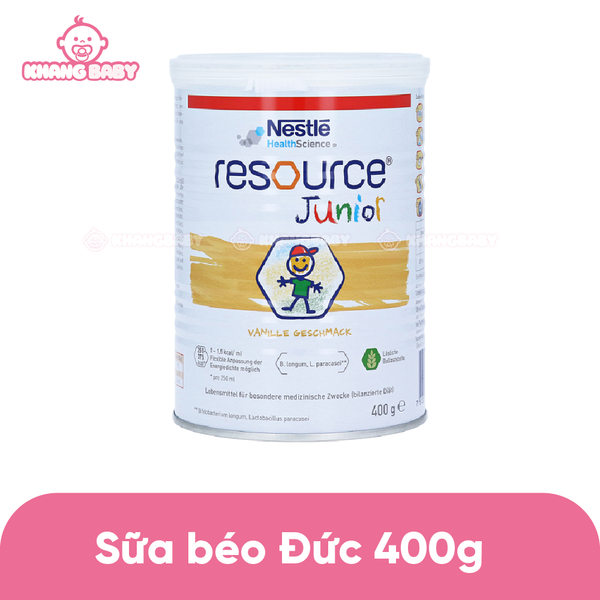 Sữa béo Đức Resource Junior 400g