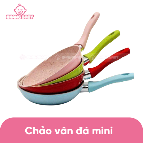 Chảo vân đá chống dính mini