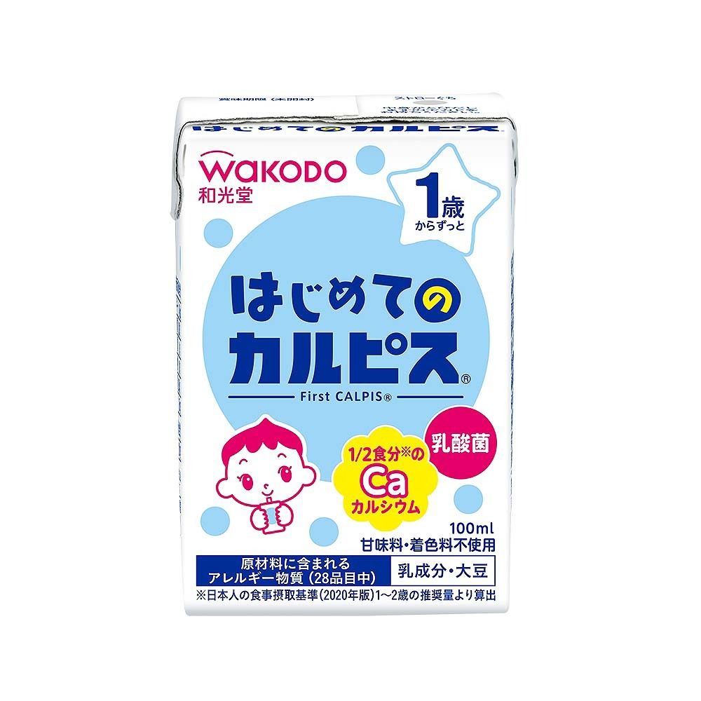 Sữa chua uống Wakodo First Calpis 1Y+ lốc 3 hộp 100ml