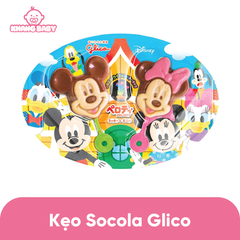 Kẹo mút socola Glico Mickey 19g