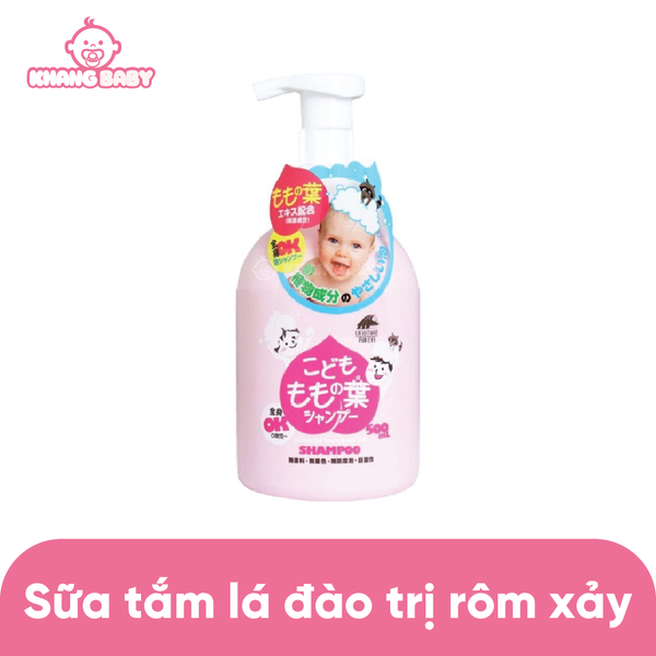 Sữa tắm lá đào Kodomo