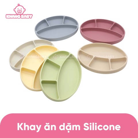 Khay ăn dặm Silicon Mum BéBé