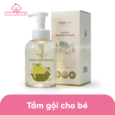 Tắm gội Orgabebe 500ml