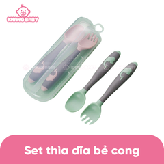 Thìa ăn dặm bẻ cong