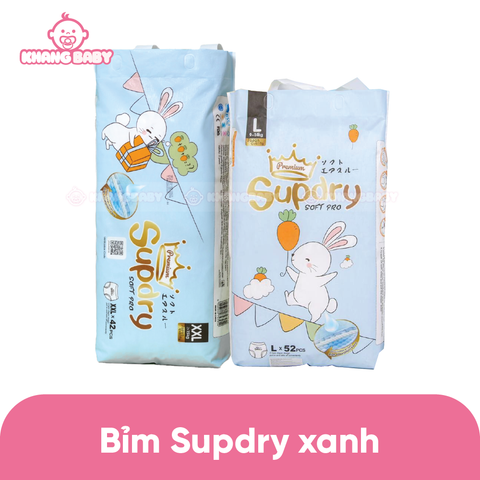 Bỉm Supdry xanh