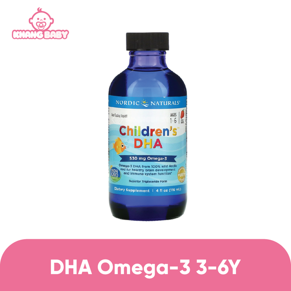 Siro Children DHA Omega 3 Nordic Naturals 119ml 1-6Y