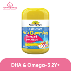 Kẹo Omega-3 & DHA Nature's Way Gummies 2Y+