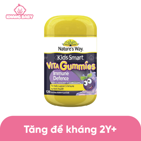 Kẹo tăng đề kháng Nature's Way Gummies Immune Defence 2Y+