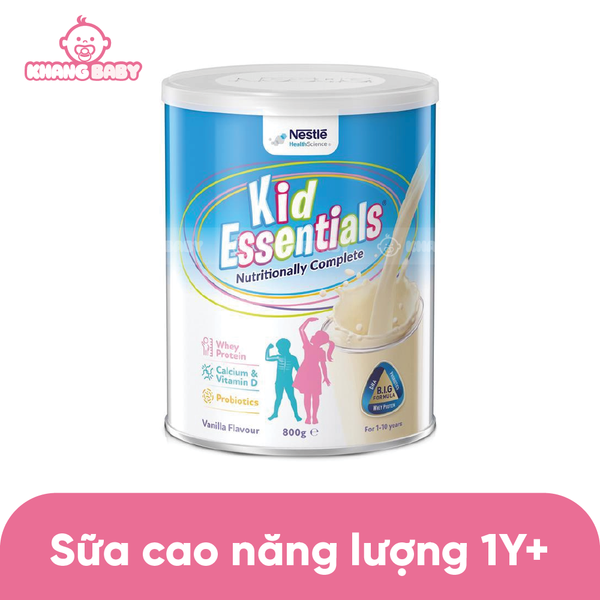 Sữa Kid Essential Úc 800g cao năng lượng