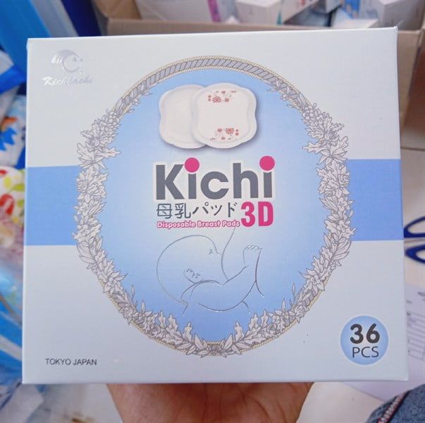 Lót thấm sữa Kichi 3D 36 miếng