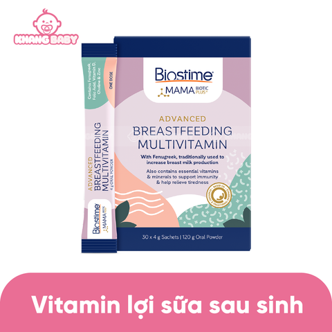 Vitamin bú Biostime Advanced Breastfeeding Multivitamin