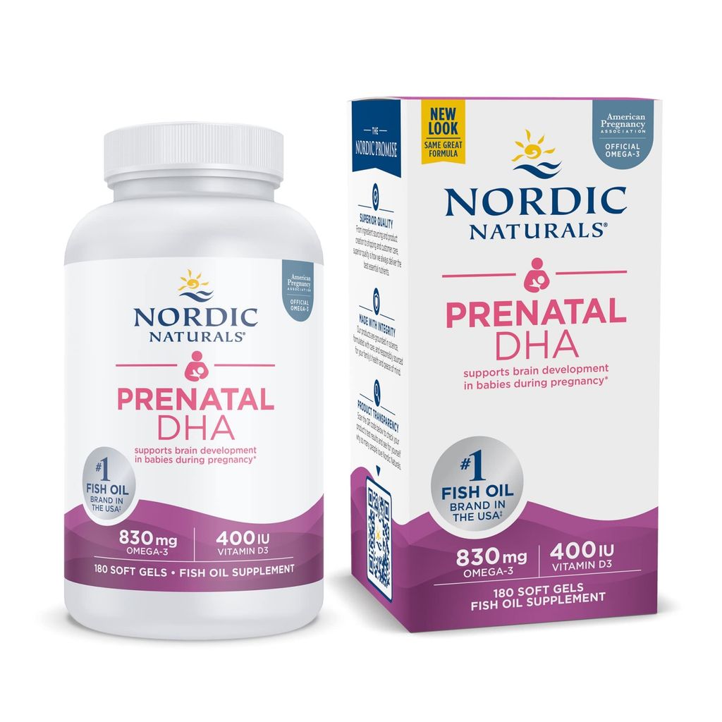 DHA cho mẹ bầu và bú Nordic Prenatal