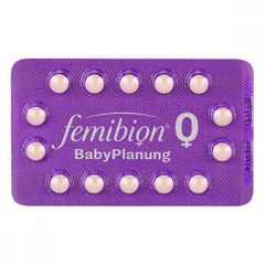 Vitamin hỗ trợ thụ thai Femibion Babyplanung số 0