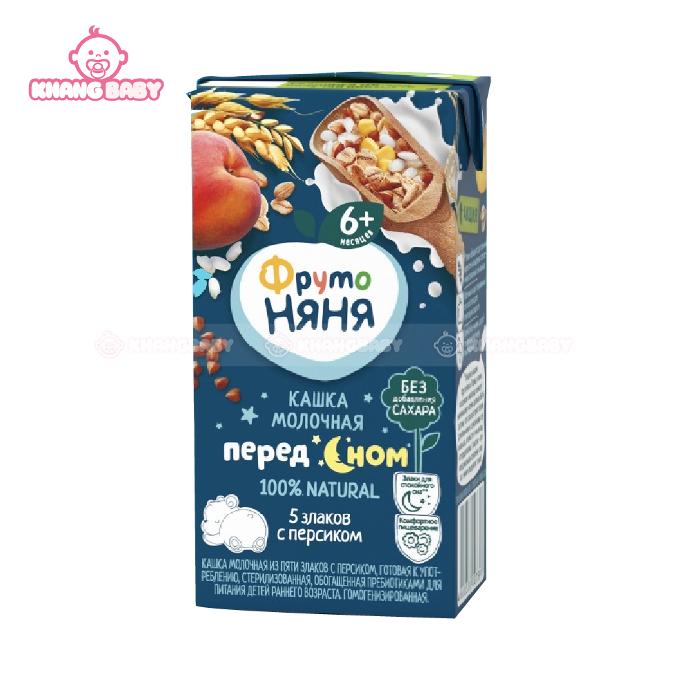 Sữa đêm Fruto Nga đủ vị 200ml 6M+