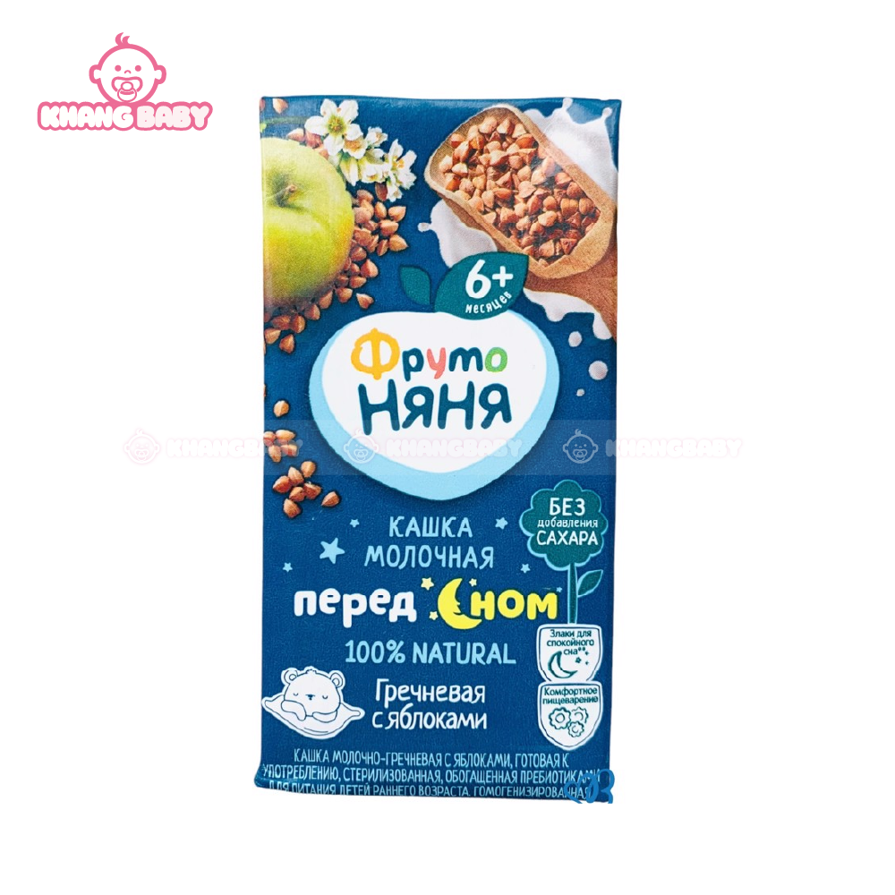 Sữa đêm Fruto Nga đủ vị 200ml 6M+