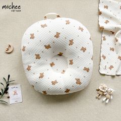 Gối chống trào Mochee vải lụa cotton