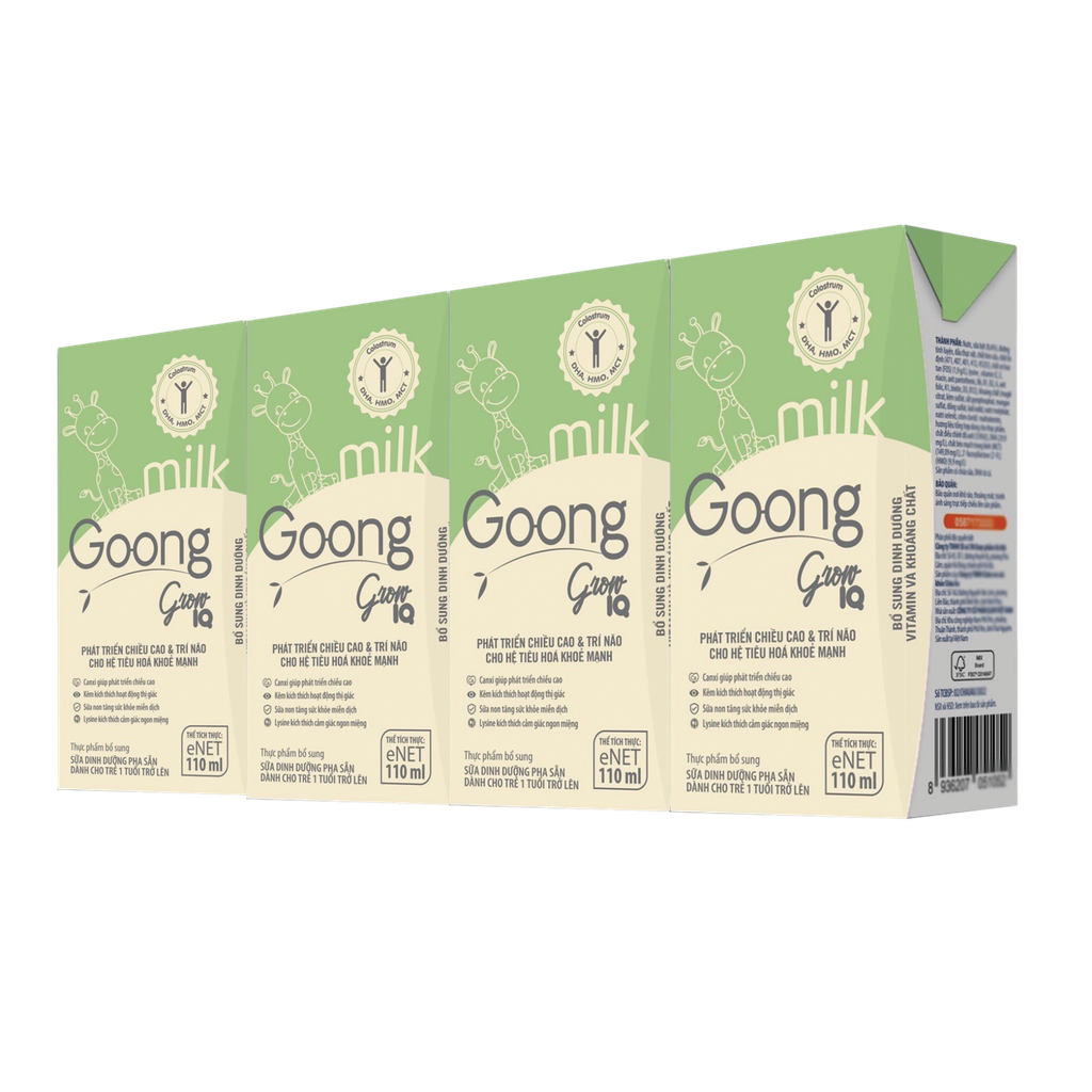 Sữa nước pha sẵn Goong Milk 110ml